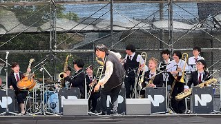 [4K]2023年5月4日 甲南大学Newport Swing Orchestra 2023  高槻ジャズストリート2023 高槻市立第一中学校グラウンド