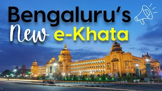 Bengaluru's e-Khata Revolution: Simplify Property Registration \u0026 Tax Payments Online