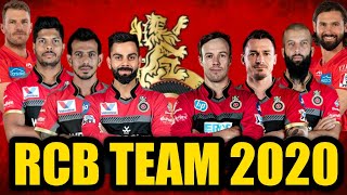IPL 2020 Royal Challengers Bangalore Full Squad| RCB Final Squad 2020| Players list  2020|random vdo