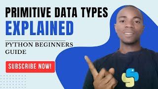 Python Primitive Data Types Explained | Int, Float, String, Boolean & More!