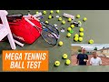 We tested ALL the tennis balls! (almost)