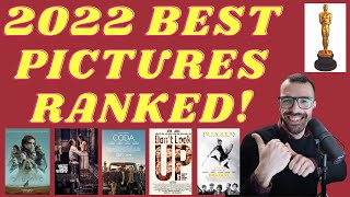 2022 Best Picture Nominees Ranked! (Oscars 2022)