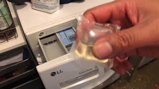 How to Add Laundry Detergent Pods to a Front Loading Washing Machine