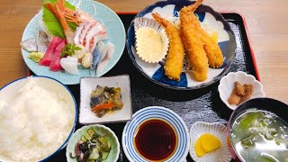 ・貝と魚食堂さん　・刺身　・海老フライ　・姫路　・グルメ　ご馳走様でした♪