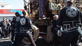 秩父夜祭　令和元年　大祭　中近笠鉾　ギリ廻し　2019/12/3 Chichibu Yomatsuri,Night Festival 24