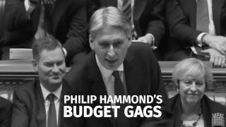 Budget 2017: Gags and gaffes from Philip Hammond's first budget