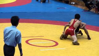 【63kg 2nd】2015 JOC JUNIOR WRESTLING CHAMPIONSHIP