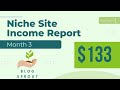 Make $170 in 3 Months - Niche Website Case Study Income Report