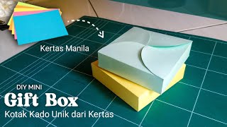 Cara Membuat Kotak untuk Kado dari Kertas Karton