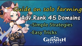 Adv.Rank 45 Domains solo farming guide