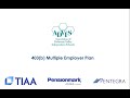 The ADVIS Multiple Employer Plan - The Power of a Good Idea