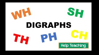 Digraphs: WH, SH, TH, PH, CH | Phonics Song for Kids
