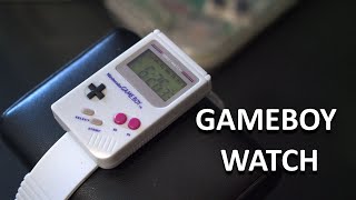 El reloj NINTENDO más atractivo: GAMEBOY WATCH