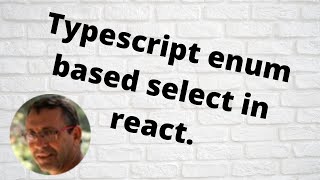 Typescript enum based select in react
