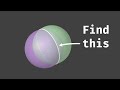 Vector Equation of Curve of Intersection of Two Spheres