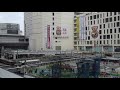 国道246号渋谷駅西口歩道橋架替工事の建設状況（2019年12月21日）