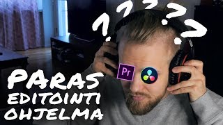 Paras ilmainen ohjelma videoeditointiin!? - DaVinci Resolve