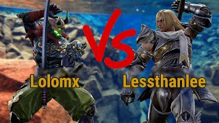 Lolomx (Yoshimitsu) VS Lessthanlee (Siegfried) #Lolomx #Lessthanlee