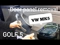 vw golf 5 - GOLF V - MK5 kapı döşemesi sökme- mk5 door panel renoval - renevation