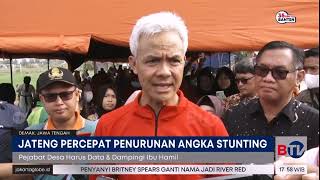 Strategi Ganjar Pranowo Turunkan Angka Stunting di Jawa Tengah