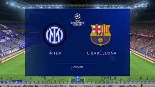 Inter Milan vs Barcelona | San Siro | 2022-23 UEFA Champions League | FIFA 23
