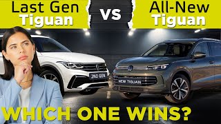 REVIEW - 2024 VW Tiguan. Should you buy it? Side by Side Comparison vs 2nd Gen!