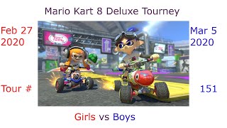 Mario Kart 8 Deluxe - Girls vs Boys - 151