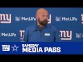 Giants vs. Cowboys Postgame Interviews: Brian Daboll, Daniel Jones, Darius Slayton