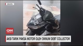 Aksi Tarik Paksa Motor Oleh Oknum Debt Collector