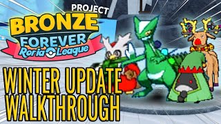 POKEMON BRONZE FOREVER WINTER UPDATE FULL TUTORIAL (WINTER SCEPTILE)