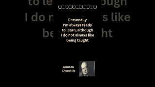 Winston Churchill Quotes | Beautiful Words For Beautiful Life || #shorts  #youtubeshorts  #ytshorts