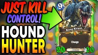 Deal 40 to face with Hound Hunter! Hunter's new meta-breaker!