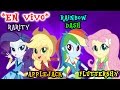 Pregúntale a Rarity, Applejack, Rainbow Dash y Fluttershy en Vivo :D