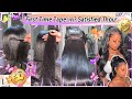 Beginner To Expert!😍Tape In Extensions On Short Hair | Silky Soft Human Hair Ft.#ELFINHAIR