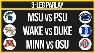 FREE College Basketball Picks and Predictions 2/15/22 Today Parlay CBB NCAAB Betting Tips & Analysis