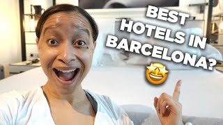 I Stayed at Three Hotels in Barcelona Spain!