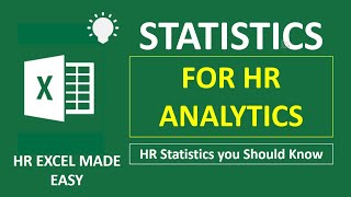 Excel Statistics For HR Analytics | Basic HR Analytics in Excel