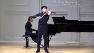 Zigeunerweisen by Sarasate - Aiden Yu, violin