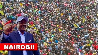 KALONZO MUSYOKA MEGA RALLY IN NAIROBI TODAY AFTER GACHAGUA ENDORSED HIM AS NEXT PRESIDENT 2027!🔥