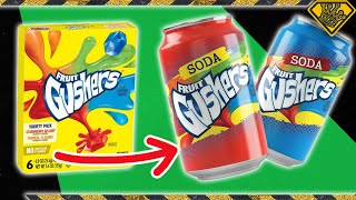 Juicing Gushers to Make CARBONATED Soda!