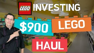 Spending $900 at the LEGO store!