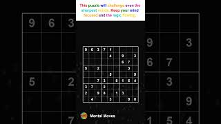 🎯 Crack the Sudoku Code! Unleash Your Brain Power 🚀 (For Puzzle Enthusiasts & Problem Solvers)