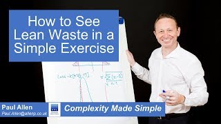 Complexity Made Simple - Muda (Lean waste), 2 exercises to show you how to find it in 5 minutes