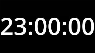 23 HOUR TIMER - No Sound - 23 HOUR COUNTDOWN