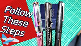 Pens On Planes - How To Safely Fly With Fountain Pens