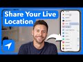 How To Share Live Location On iPhone