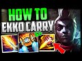 EKKO JUNGLE MONSTER (How to Play Ekko) - Ekko Jungle Guide Season 14 League of Legends