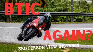 BTIC LAGI? | insta360 3rd person view | BMW S1000RR