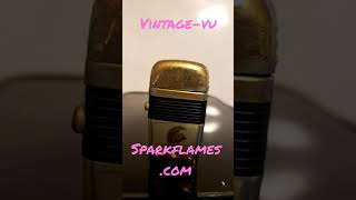 a classy patina'd vintage scripto-vu at sparkflames.com #lighter #ronson #zippo #butane #vintage