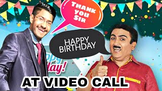 Jethalal Wishes Birthday to me | Video Call with Jethalal | Jethalal Entertainment | Guransh Sharma